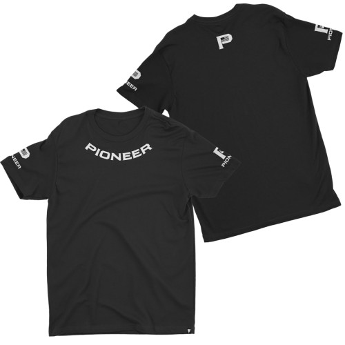T-Shirt Pioneer Competition White and Black T-Shirt Pioneer Competition White and Black